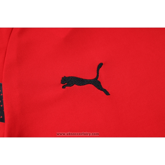 Tracksuit AC Milan Short Sleeve 2022-2023 Red - Shorts